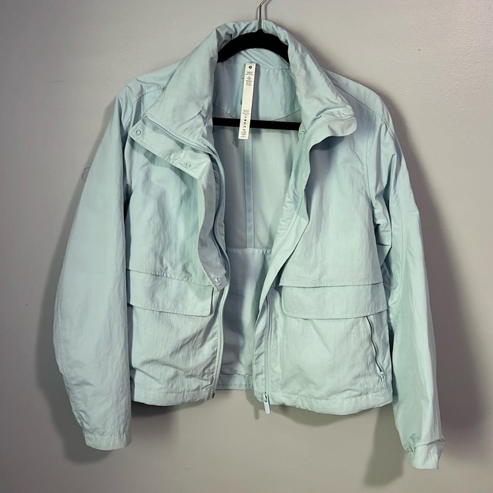 Always Effortless Jacket Powder Blue Lululemon